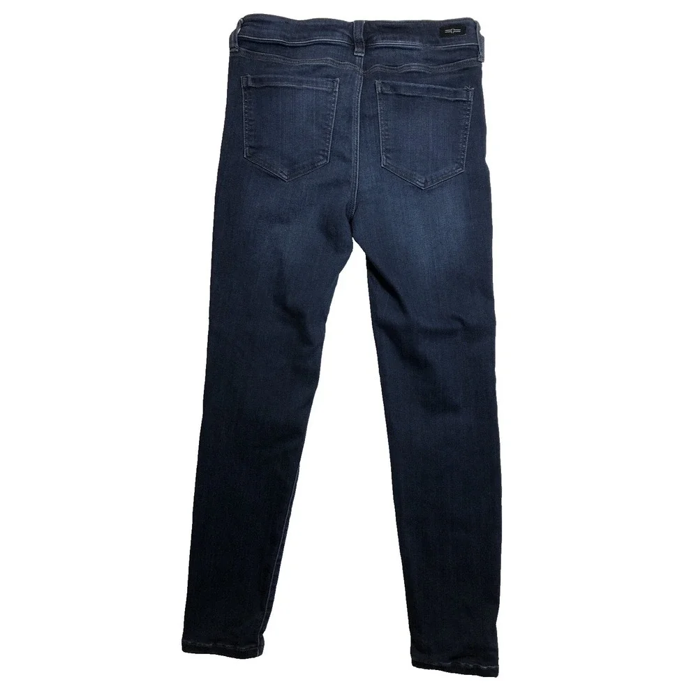 Liverpool Los Angeles Jeans Womens Size 28/6 Denim Blue The Ankle Skinny MidRise